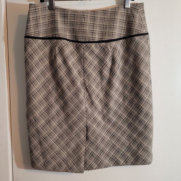 Vntg 90s Y2K The Limited Plaid Career Skirt 2 Preppy Officewear Dark Academia - Picture 3 of 8